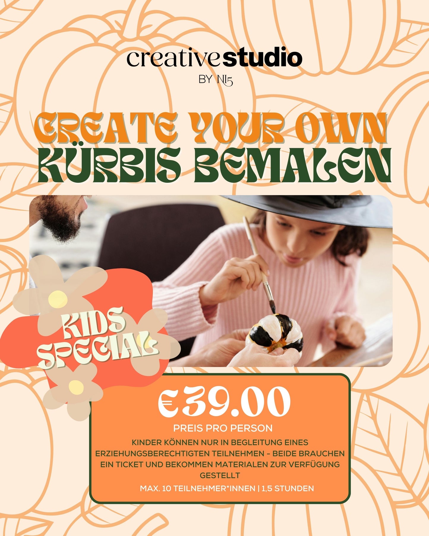 Create your Own: KÜRBIS BEMALEN KIDS SPECIAL