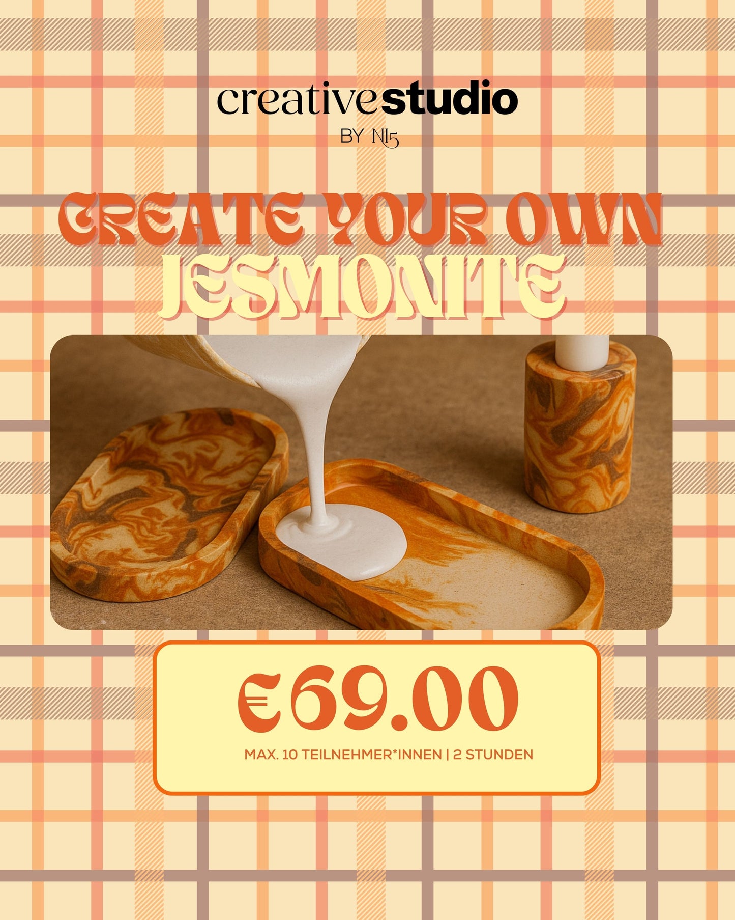 Create Your Own: JESMONITE PIECES