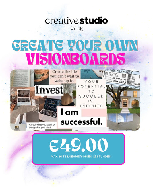 Create your Own: VISIONBOARD GESTALTEN
