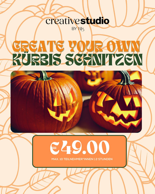 Create your Own: KÜRBIS SCHNITZEN