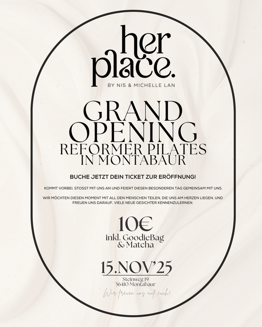 Eröffnungsticket HerPlace by Ni5 & Michelle Lan .