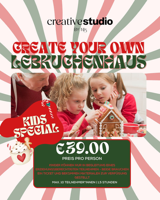 Create your Own: LEBKUCHENHAUS KIDS SPECIAL